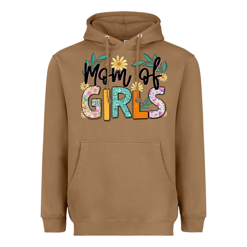 Mom Of Girls Heavyweight Hoodie by JahusDesignShop | Teevron
