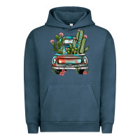 Pigment Midnight Navy farm truck, Urban Hoodie - JahusDesignShop