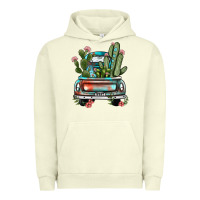 Pigment Pistachio farm truck, Urban Hoodie - JahusDesignShop