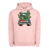 Pigment Salmon farm truck, Urban Hoodie - JahusDesignShop
