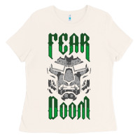 Bone Fear Doom Ladies Tee - FloraArt
