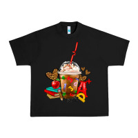 Black teacher frappe coffee Urban Heavy Tee - FaDigitalArtStudio