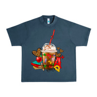 Midnight Navy teacher frappe coffee Urban Heavy Tee - FaDigitalArtStudio