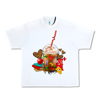 White teacher frappe coffee Urban Heavy Tee - FaDigitalArtStudio