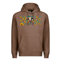 Chestnut Coffee Then Cows Premium Hoodie - LillyAllenDesigns