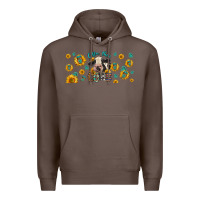 Coffee Coffee Then Cows Premium Hoodie - LillyAllenDesigns