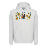 Dove Grey Coffee Then Cows Premium Hoodie - LillyAllenDesigns