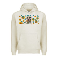 Oatmeal Heather Coffee Then Cows Premium Hoodie - LillyAllenDesigns