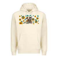 Sandshell Coffee Then Cows Premium Hoodie - LillyAllenDesigns