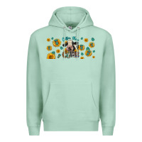 Seafoam Coffee Then Cows Premium Hoodie - LillyAllenDesigns