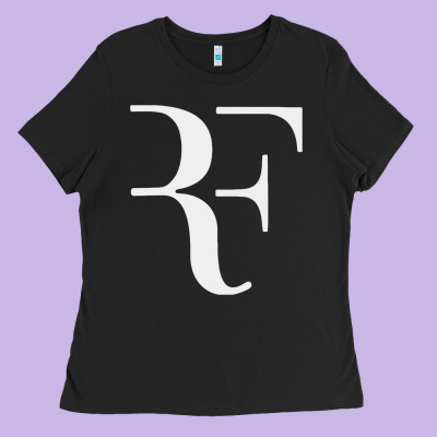 Roger Federer Ladies Tee Designed By Floraart