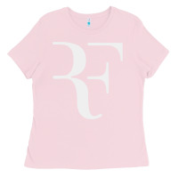 Bubblegum Pink roger federer Ladies Tee - FloraArt