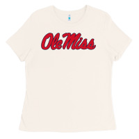 Bone ole miss Ladies Tee - FloraArt