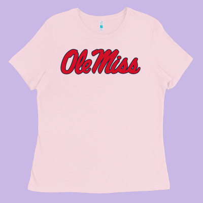 Ole Miss Ladies Tee Designed By Floraart