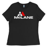 Black cool mclane design Ladies Tee - FloraArt