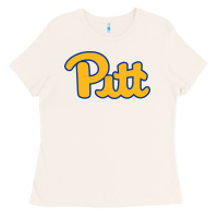 Bone Pitt Panthers Ladies Tee - FloraArt