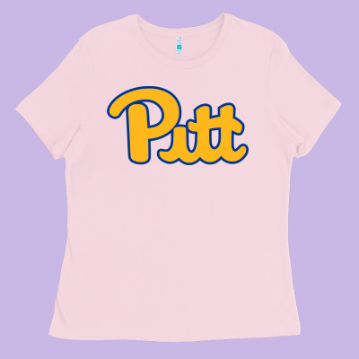 Pitt Panthers Ladies Tee Designed By Floraart