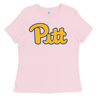 Bubblegum Pink Pitt Panthers Ladies Tee - FloraArt