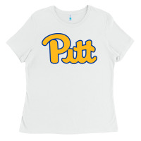 White Pitt Panthers Ladies Tee - FloraArt