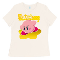 Bone kirby men's pink Ladies Tee - FloraArt