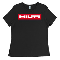 Black hilti Ladies Tee - FloraArt