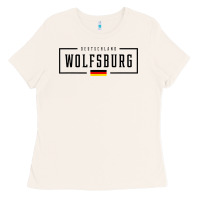 Bone wolfsburg deutschland germany german flag Ladies Tee - FloraArt
