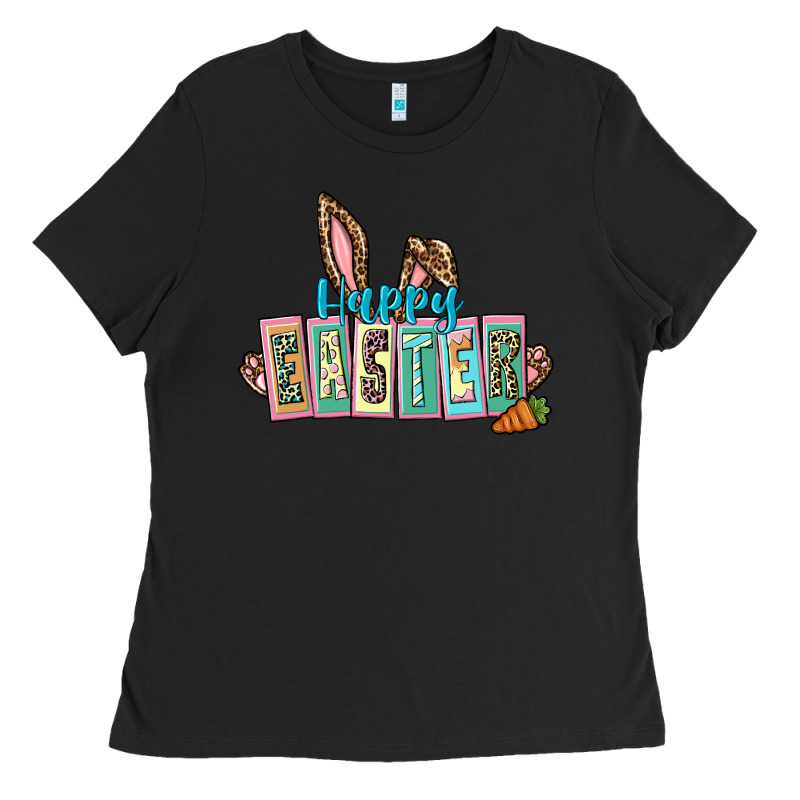 Happy Easter Easter Day Ladies Tee by CowGirlArtShop | Teevron