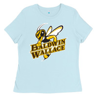 Baby Blue Baldwin wallace university yellowjackets Ladies Tee - FloraArt
