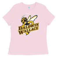 Bubblegum Pink Baldwin wallace university yellowjackets Ladies Tee - FloraArt