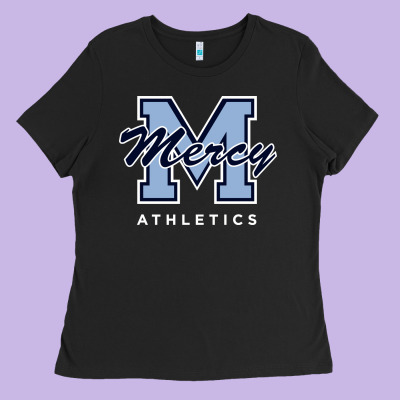 Mercy High School (burlingame, California) Ladies Tee Designed By Floraart