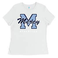 White mercy high school (burlingame, california) Ladies Tee - FloraArt