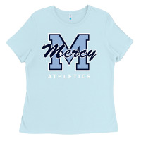 Baby Blue mercy high school (burlingame, california) Ladies Tee - FloraArt