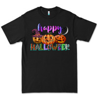 Black happy halloween Premium Tee - CowGirlArtShop