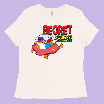 Secret Squirrel  51 Ladies Tee Designed By Floraart