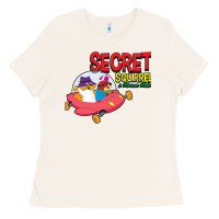 Bone Secret Squirrel  51 Ladies Tee - FloraArt