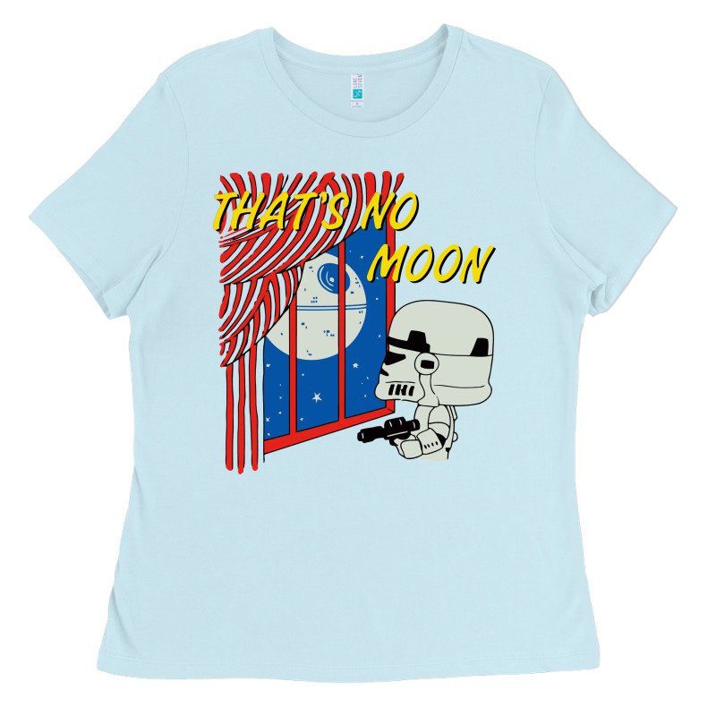 Thats No Moon Ladies Tee by FloraArt | Teevron
