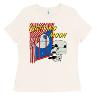 Bone thats no moon Ladies Tee - FloraArt