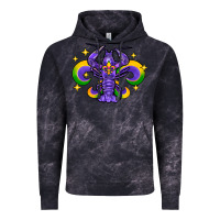 Cloud Black mardi gras crawfish 2 Vintage Hoodie - FaDigitalArtStudio