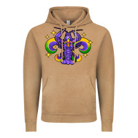 Vintage Camel mardi gras crawfish 2 Vintage Hoodie - FaDigitalArtStudio