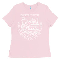 Bubblegum Pink dartmouth newspaper Ladies Tee - FloraArt