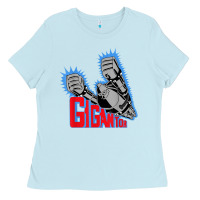 Baby Blue Gigantor Essentia Ladies Tee - FloraArt