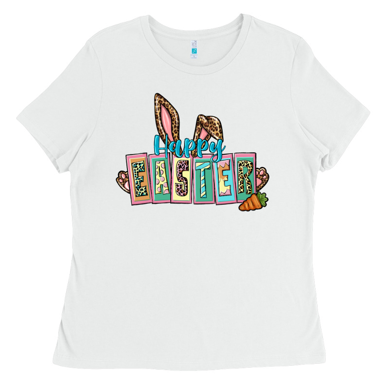 Happy Easter Easter Day Ladies Tee by CowGirlArtShop | Teevron