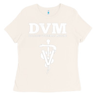 Bone Doctor of Veterinary Medicine DVM Veterinarian Vet Tech Ladies Tee - FloraArt
