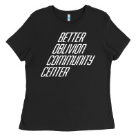Black Better Oblivion Community Center Ladies Tee - FloraArt
