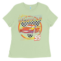 Matcha cars lightning mcqueen Ladies Tee - FloraArt