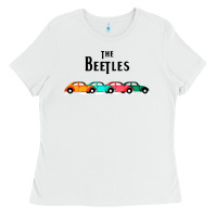 White beetles Ladies Tee - FloraArt