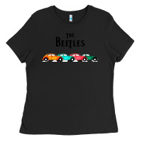 Black beetles Ladies Tee - FloraArt