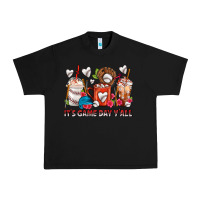 Black It's Game Day Y'all Baseball Coffee Cups Urban Heavy Tee - FaDigitalArtStudio