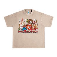 French Oak It's Game Day Y'all Baseball Coffee Cups Urban Heavy Tee - FaDigitalArtStudio