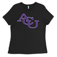 Black ACU ABILENE CHRISTIAN UNIVERSITY Ladies Tee - FloraArt